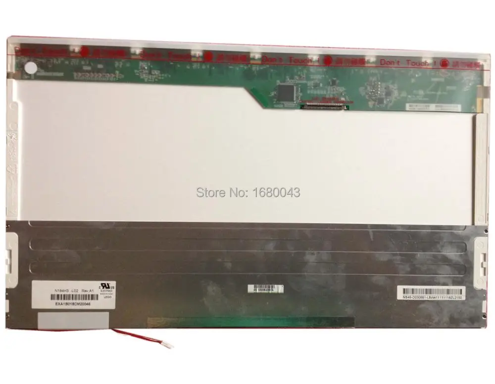 N184H3-L02 fit N184H3-L01 18.4 LCD 1920*1080 LCD LED SCREEN PANEL 1 CCFL 1 lamp N184H3-L02 fit N184H3-L01 18.4 LCD 1920*1080 LCD LED SCREEN PANEL 1 CCFL 1 lamp