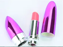 Sex toys for woman colorful electroplating fashion lipstick vibrating egg vibrator massager mini portable