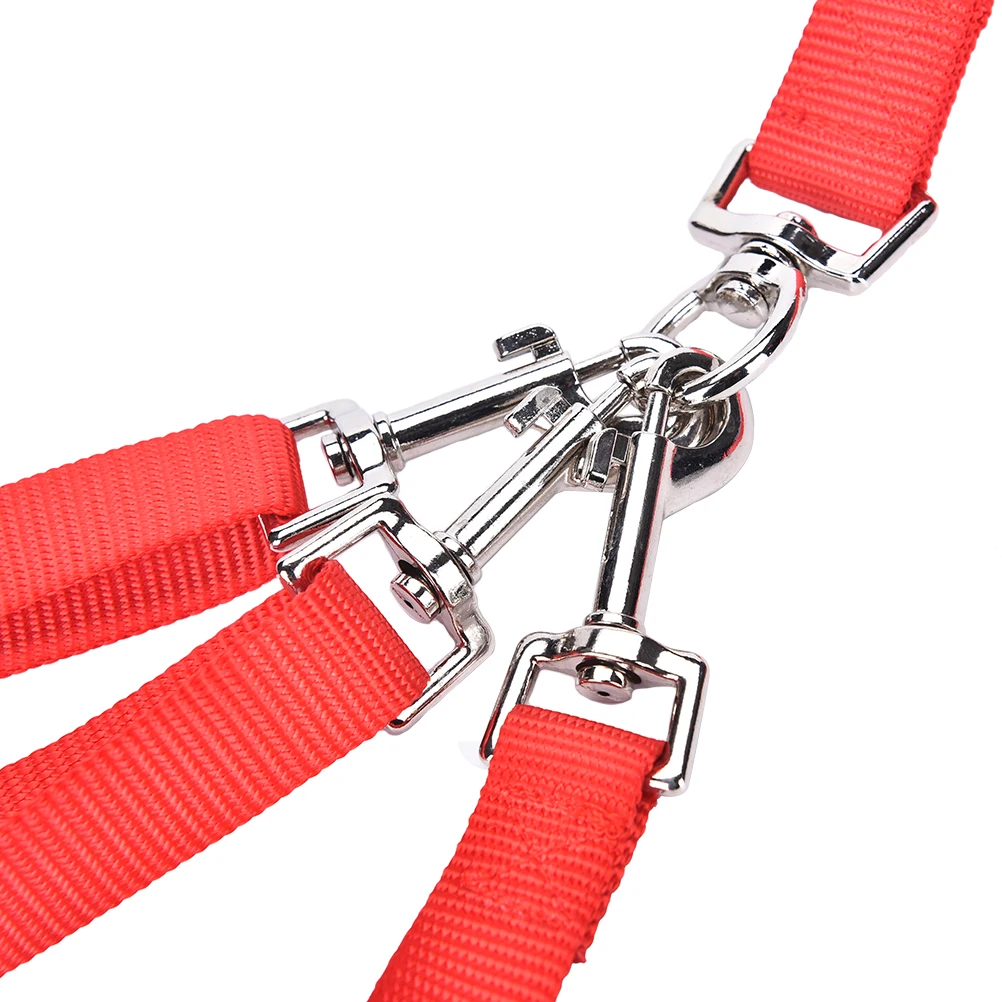 New Arrive Dog Leash Triple Pet Leads No Tangle With Adjustable