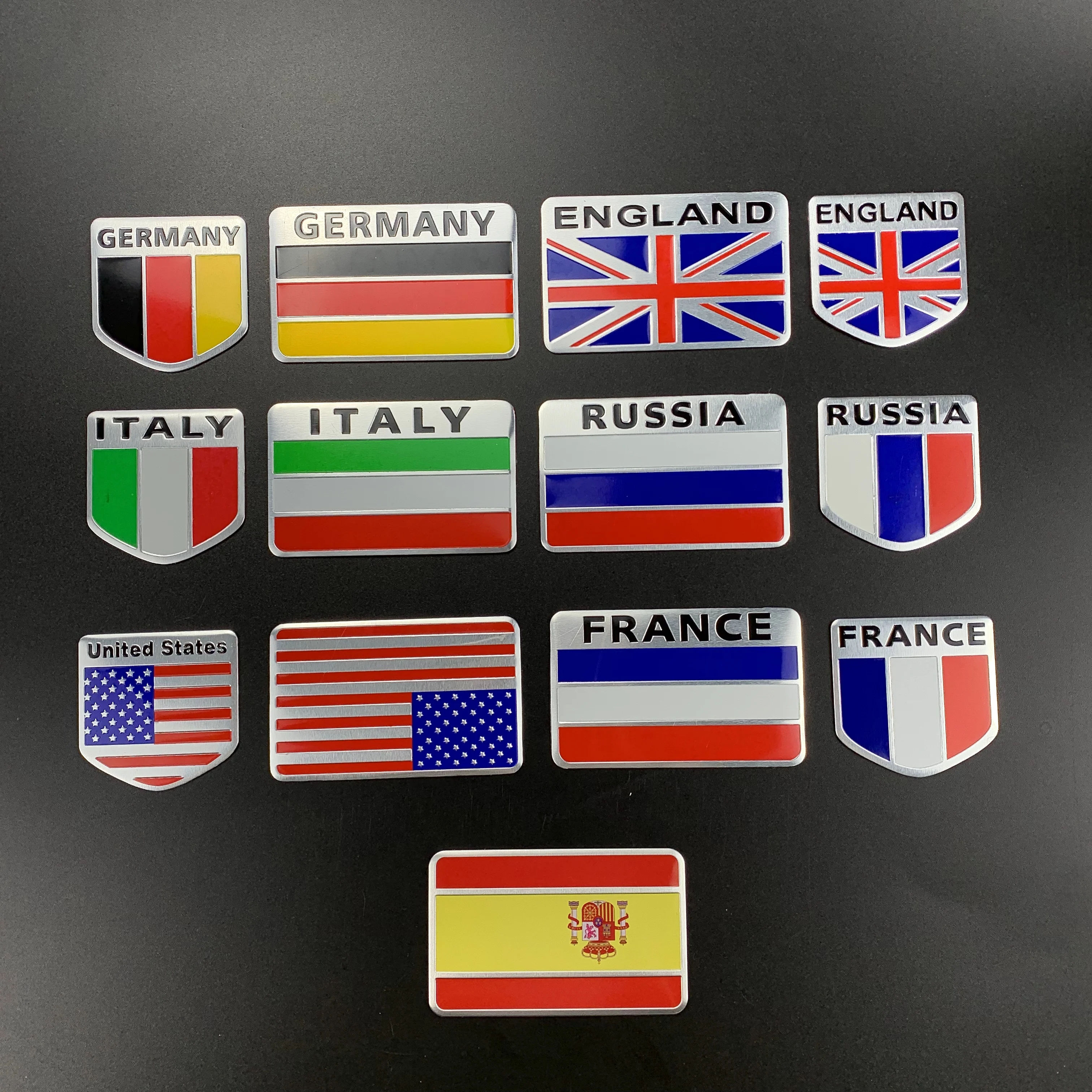 

3D Aluminum Car Sticker Car Modeling For Renault Espace Twingo Clio ZOE Kwid SYMBIOZ ARKANA Duster EZ-PRO Lodgy Alpine A110