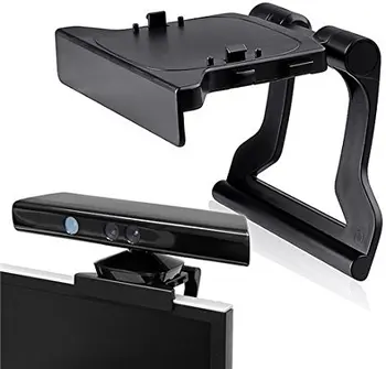 

Hot! New TV Clip Clamp Mount Stand Holder for Microsoft Xbox 360 Kinect Sensor Mini Adjustable Support For Movement Sensors