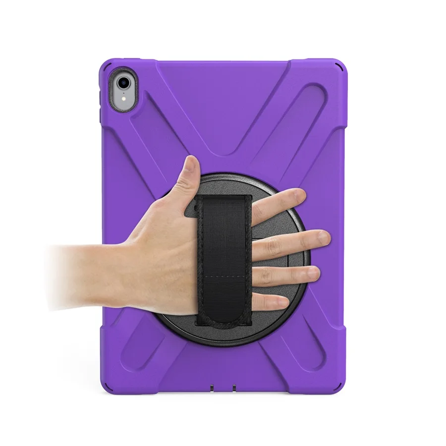 Для iPad Pro 11 чехол выпуска, с подставкой, полный корпус, прочный защитный чехол для Apple iPad Pro 11 A80 A2013 A1934 a1989 - Цвет: Purple Kickstand