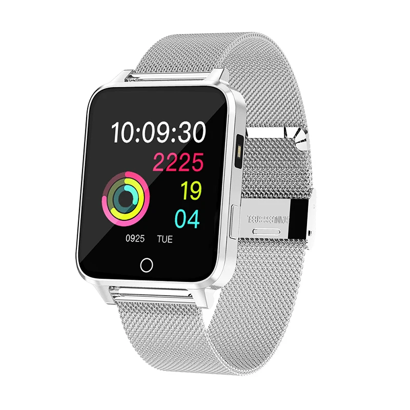 

X9 1.54 inch Ultrathin 10mm Smartwath With LED Light Ip68 Waterproof All Day Heart Rate Tracker Smart Watch for Android Iphone