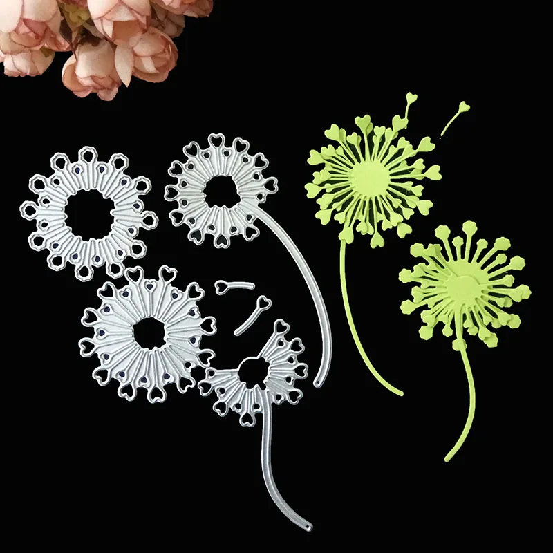 Scrapbooking Dies Metal Heart Flower border Cutting Dies Craft new 2017 Embossing Stamps Stencils Paper Card Making Template DIY