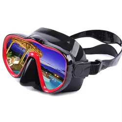 Pro очки для плавания для взрослых кристально чистый широкий вид дайвинг очки трубка маска XR-Hot