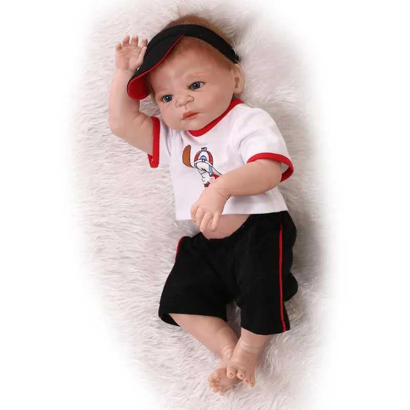 NPK коллекция всего тела силикона Reborn Baby Doll игрушки Реалистичные играть дома новорожденных Bebe для маленьких мальчиков со дня рождения