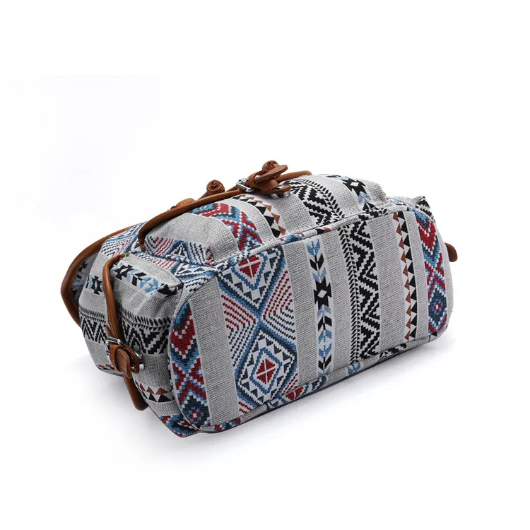 BOHO Gypsy Backpack Women Bohemian mochila Travel Backpack Ethnic Hippie Mummy Diaper Bag Girls School Bag (10)