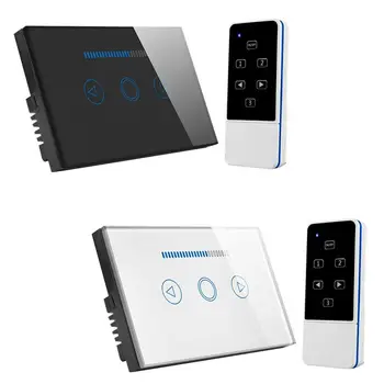

LAIDEYI Smart Wireless Remote Control LED Dimming Switch US Plug Touch Glass Light Switch Touch Screen Smart Dimmer Switch