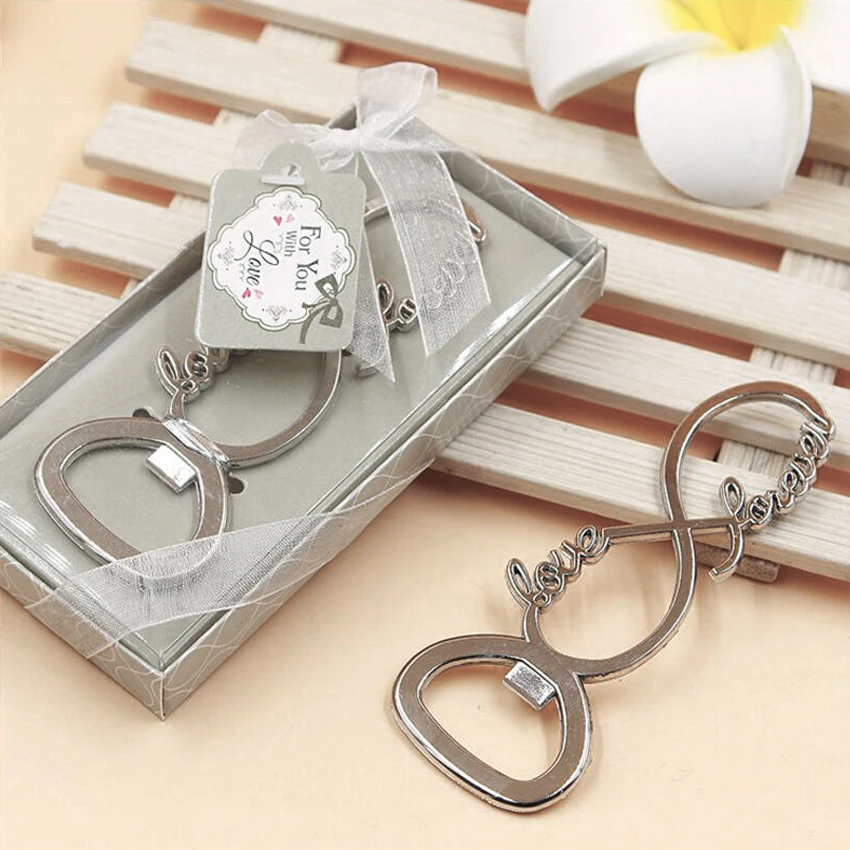 Aliexpress.com : Buy Creative Love Forever Bottle Opener Wedding Favors ...