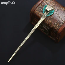 Винтажные шпильки для волос, стразы, заколка для волос, кристалл, женские металлические аксессуары для волос, ювелирные изделия для волос
