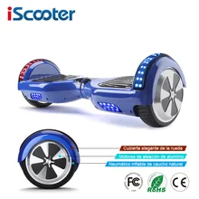 iScooter 6 5 inch 2 Wheels Smart Electric Hoverboards with Bluetooth Speaker LED Light Carrying Bag