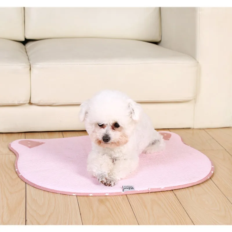 Pet Mat 2019 New Summer Dog Cute Pink Comfortable Teddy Yorkshire Cat Than Bear Nest | Дом и сад