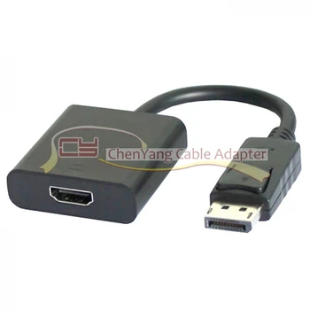 

1pcs/20cm DP DisplayPort to HDMI Video Audio Converter Cable Black