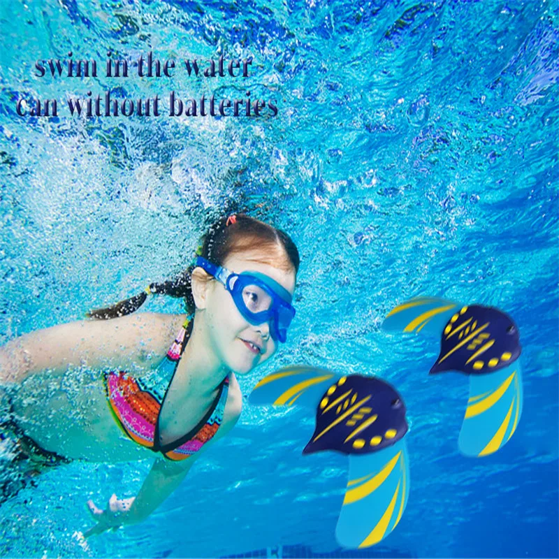Подводный планер с регулируемые ласты игрушки для плавания гидродинамический скат игрушки Летняя ванная-БАССЕЙН пляжные игрушки Дети