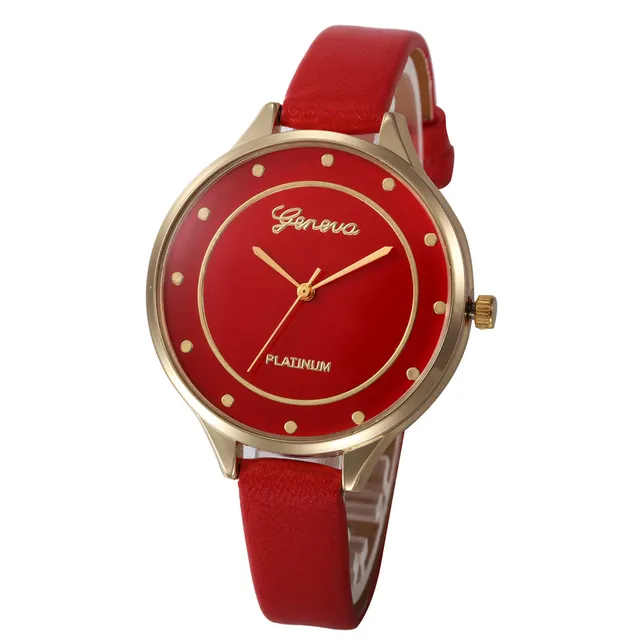 Women Watches Geneva Watch Small Faux Leather Quartz Analog Wrist Watch Ladies B Women Watches Geneva Watch Small Faux Leather Quartz Analog Wrist Watch Ladies B