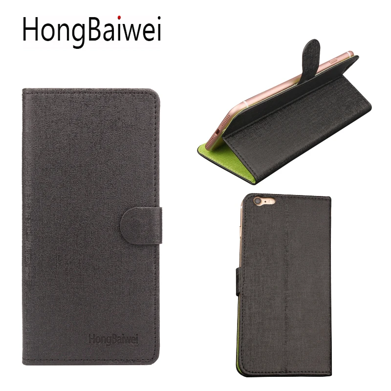 

HongBaiwei for Blackview A6 Plus Case Cover Leather Fashion Hit Color Flip Luxury Wallet Phone Bag Case for Blackview A6 Plus