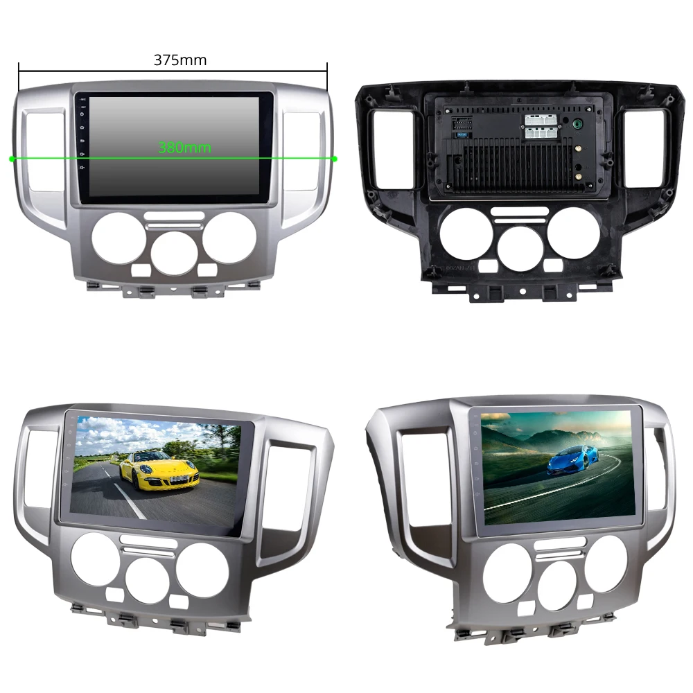 Sale Sinosmart  Android 8.1 2Din IPS/QLED 2.5D screen car gps radio navigation player for Nissan NV200 Livina 2007-2019 1