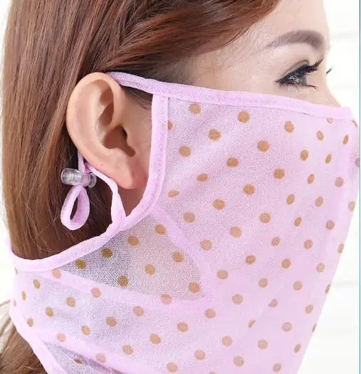 Anti uv Sunshade Neck Face Masks Wrap Female Driving Scarves