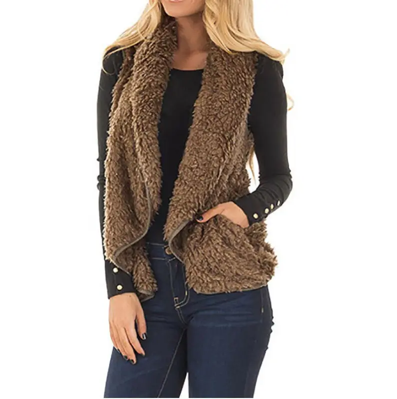 

Womens Warm Long Coat Fur Collar Hooded Jacket Fleece Winter Parka Outwear Coats 710