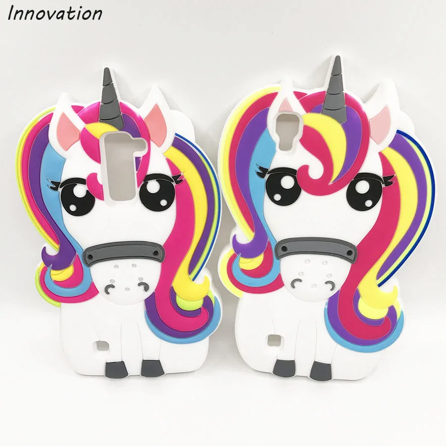 Мягкий силиконовый чехол для LG K10 Q10|mobile phone bag|phone bagunicorn unicorn |
