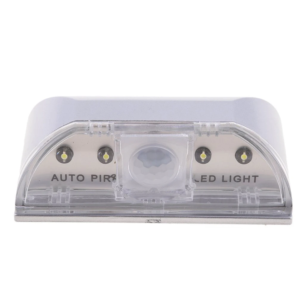 

Durable Night Light Intelligent Auto Door Lock Induction Lamp Door Keyhole IR Motion Sensor Heat Detector 4 LED Smart Light