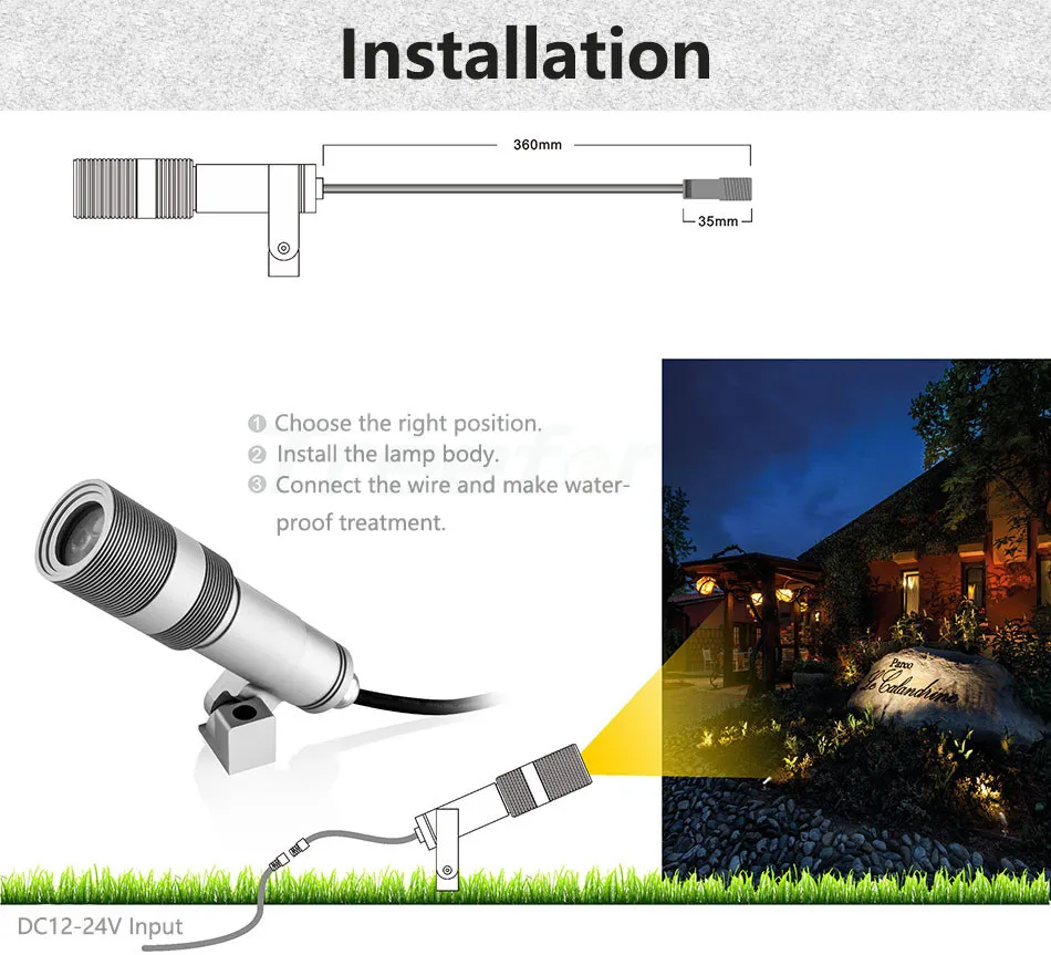 5W LED Lawn Lamp 8