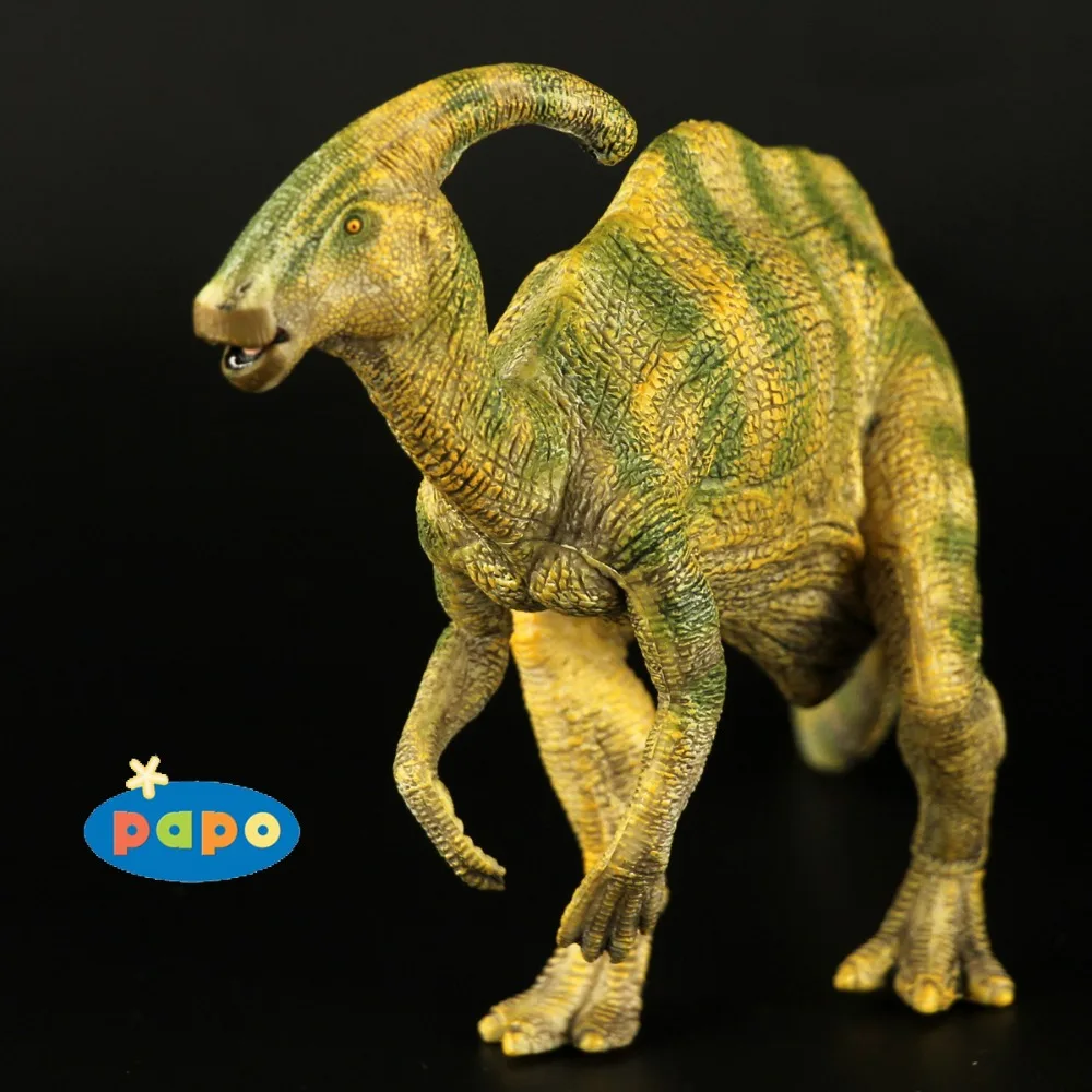 2005 Papo Hadrosaurs самая Классическая коллекция игрушек в виде животных из древних животных Динозавр Парк