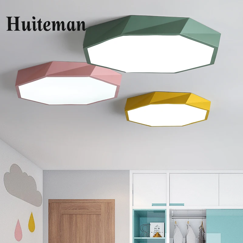 Crianças luzes da sala de crianças lâmpada do teto Pode Ser Escurecido luz de teto para o quarto