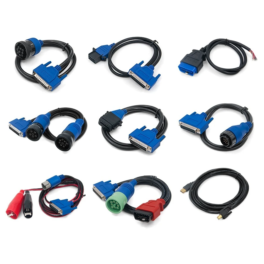 Online Sin Bluetooth Dpa5 adaptador de protocolo Dearborn 5 escáner de camiones de alta resistencia CNH DPA 5 funciona para múltiples marcas Multi idioma