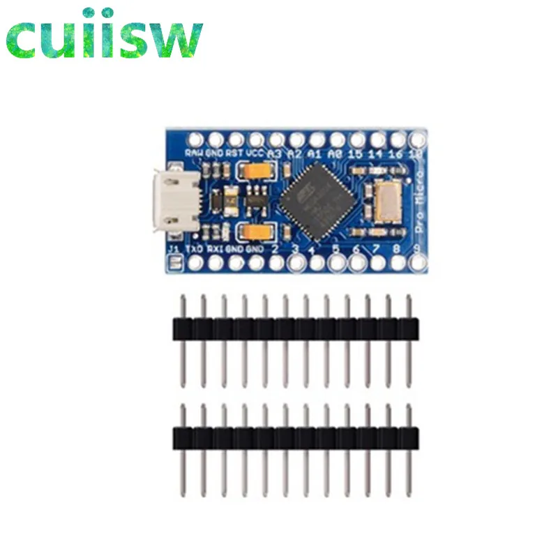 Pro Micro ATmega32U4 5V 16 МГц заменить ATmega328 для arduino ATMega 32U4 Pro Mini с 2 Row штыревые