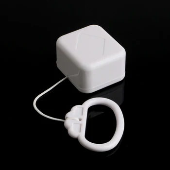

New Pull String Cord Music Box White Baby Bed Bell Kids Toy Random Melody