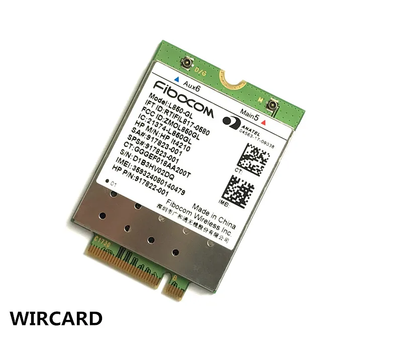 L850-GL HP LT4120 FDD-LTE TDD-LTE 4G Card  4G Module SPS#917823-001 For  430 440 450 G5 Notebook PC best gaming router