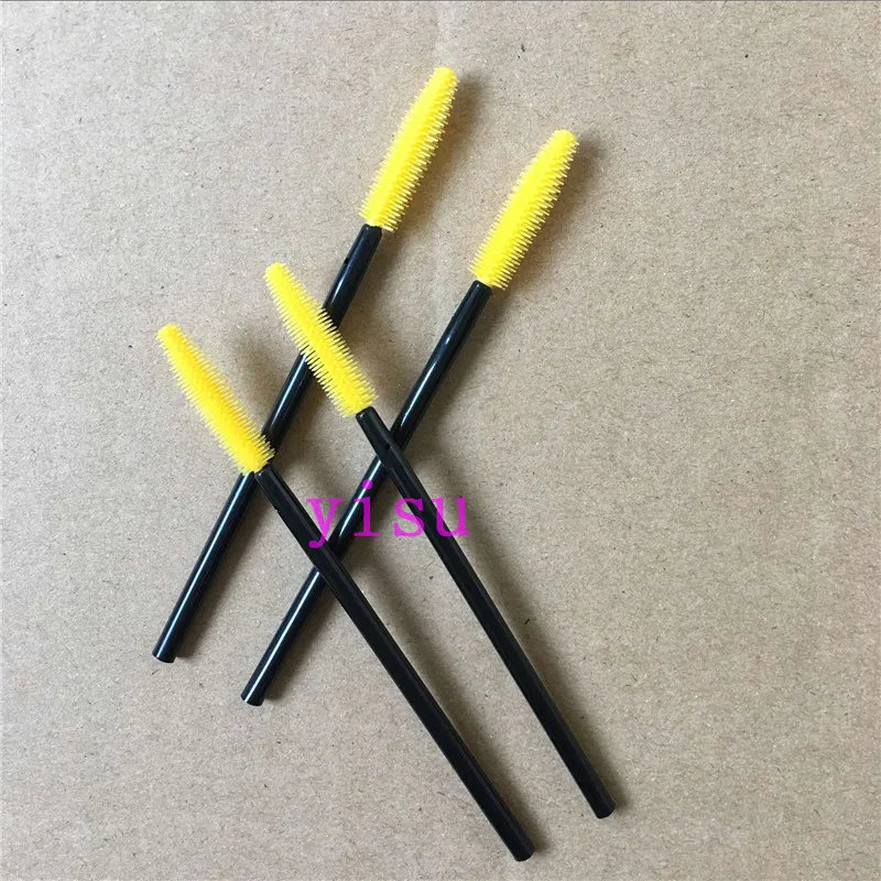 Одноразовые новые стильные туши для ресниц wands applicator силиконовая насадка для ресниц набор кистей для полотенец 15 цветов 1000 шт