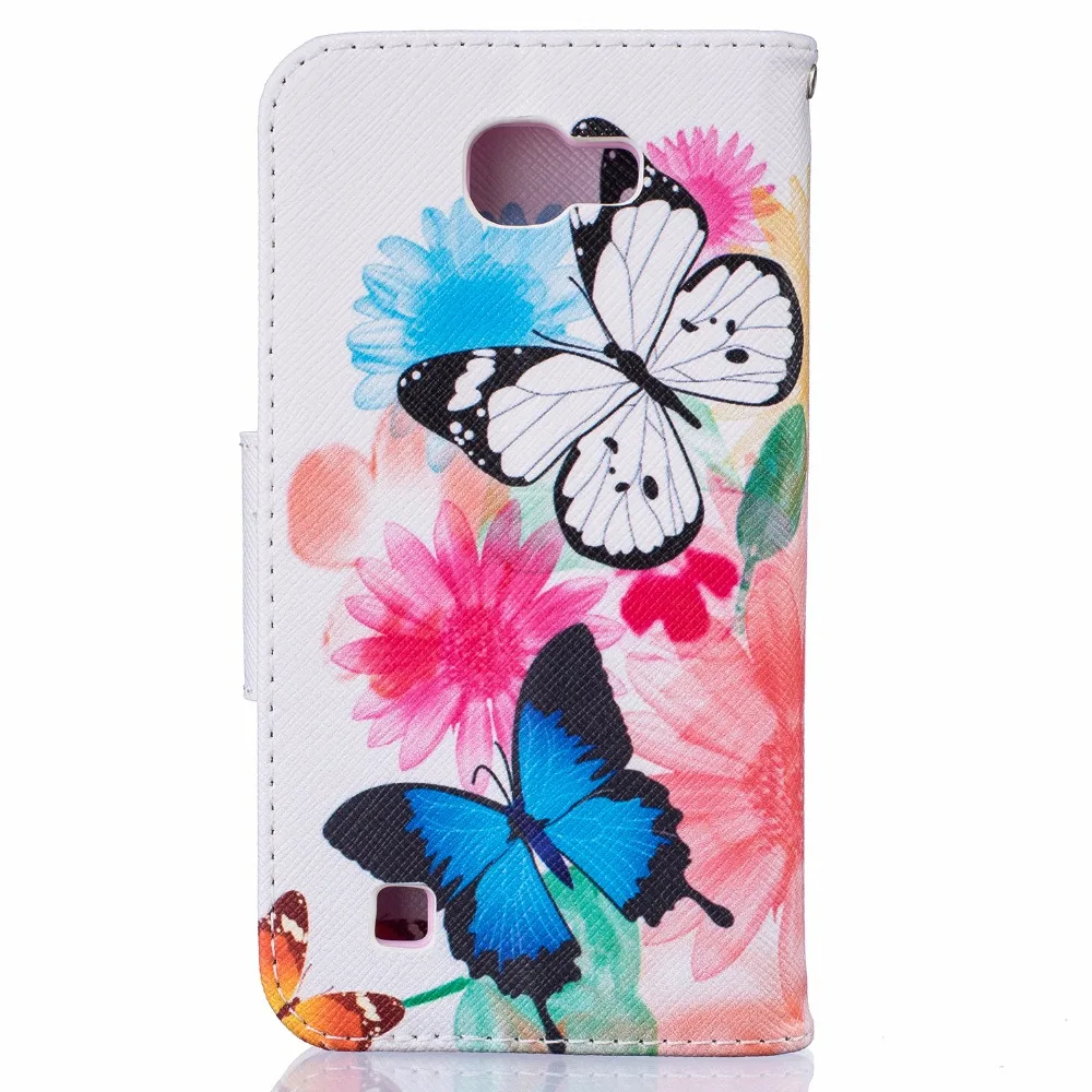 

For Fundas LG K4 Case Flip Leather Wallet & Silicone Flip Cover Phone Case For LG K4 Cover Case LG K4 Lte K130E K120E K121 Coque