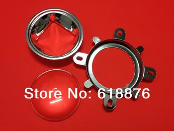 

Free shipping20pcs 44mm Lens + Reflector Collimator + Fixed bracket For 20W 30W 50W 70W 100W 120w LED 100W 60-90 degree lens