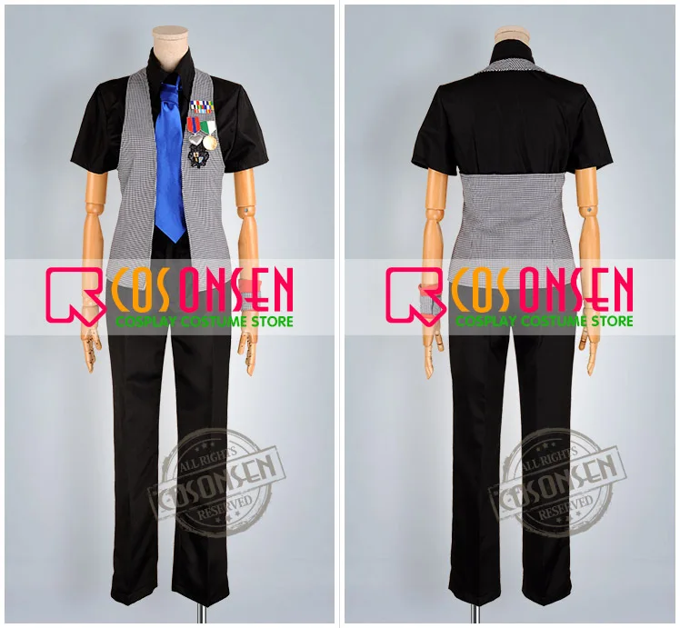Косплей ONSEN аниме Uta no Prince Sama Ranmaru Kurosaki дебютный Карнавальный Костюм Любой размер