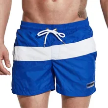 Мужские лоскутные модные шорты, мужские свободные быстросохнущие повседневные короткие брюки, мужские шорты