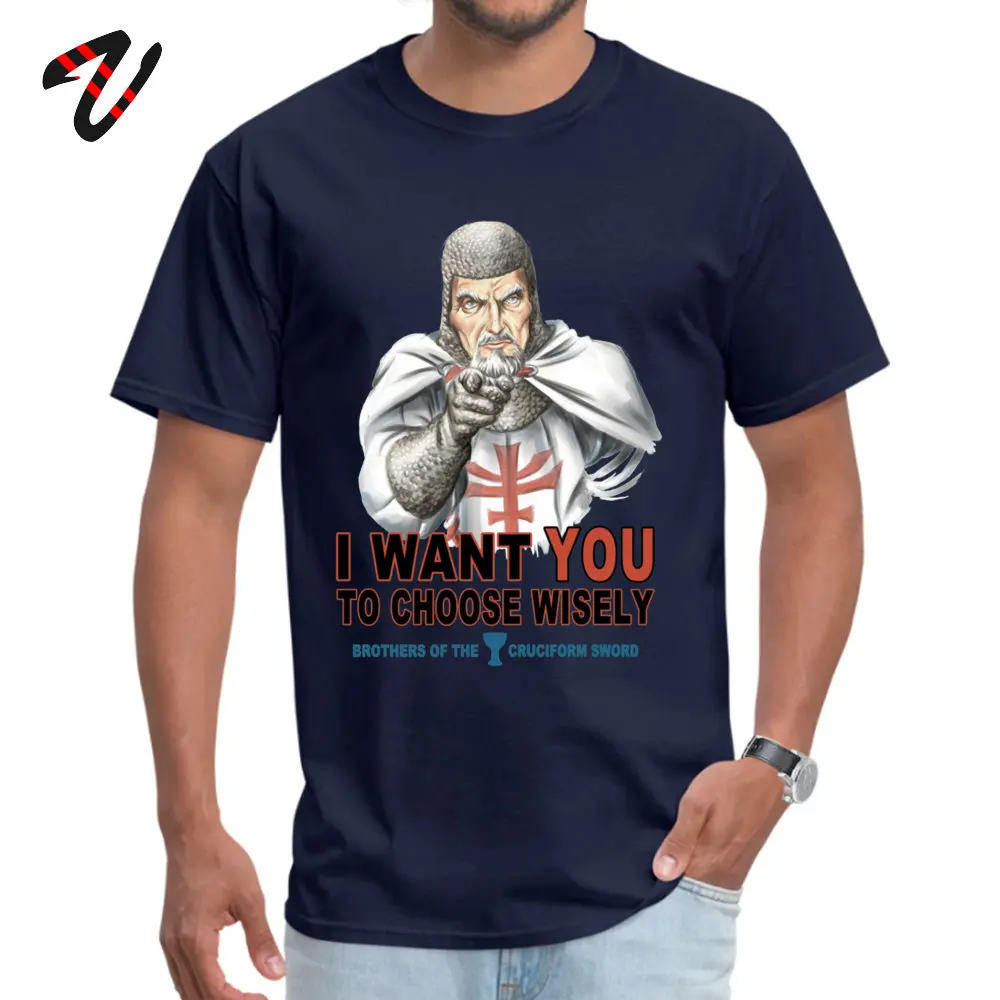 Summer Choose Wisely Crew Neck T Shirts Summer Tops Shirt Short Sleeve for Men Newest 100% Cotton Design T Shirt Choose Wisely 8433 navy