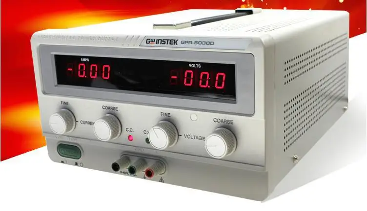 

DC Power Supply Instek GPR-6030D single output 0-60V / 0-3A