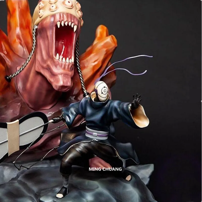 Naruto-Shippude-Ultimate-Ninja-Storm-Statue-Akatsuki-Bust-With-LED-Light-GK-35CM-Action-Figure-Collectible (3)