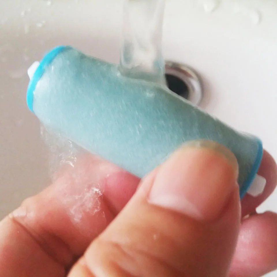 Kimisky azul 8 piezas herramienta para el cuidado de los Pies herramientas de pedicura Pies removedor de piel muerta callos rodillo cabeza Pies 20*50mm envío gratis