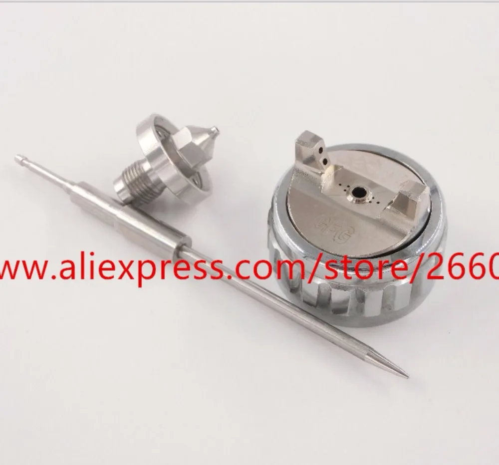 Wholesale and retail HVLP 1.3/1.4/1.8mm Needle Nozzle Flow cap Apply to GFG PRO TT spray gun Оптово розничная 1.3 / 1.4 1.8mm Игла