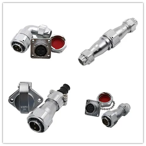 

WY16 Aviation Plug Socket Mic Connector 2 3 4 5 7 9 10 Pin