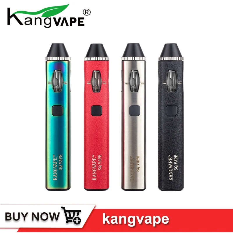 Оригинальный kangvape sq VAPE комплект 1500 мАч 30 Вт обновления эго AIO испаритель электронной сигареты кальян pen Vapor 510 e -сигареты