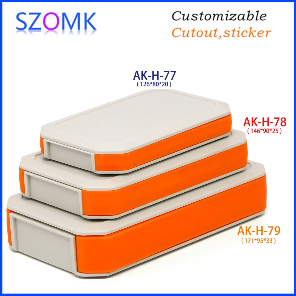 szomk handheld plastic box for electronics instrument housing plastic enclosure for pcb design junction box device project box (25)