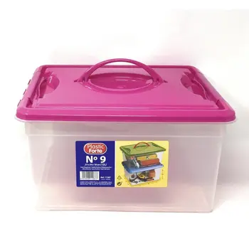 

Plastic Forte-Cash Box sorting 12 LTR with cover Pink