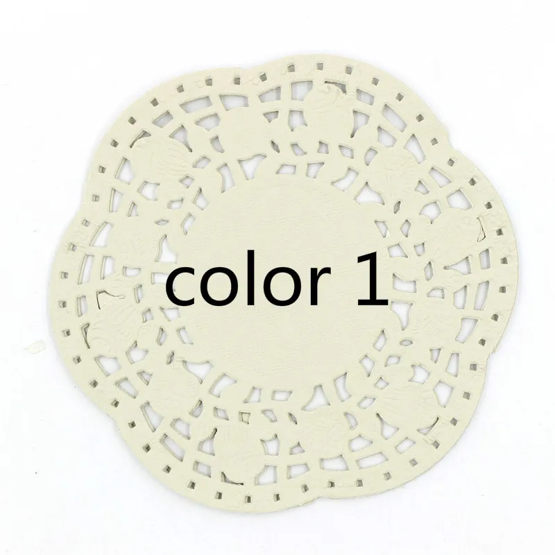 YPP CRAFT 4 5 &quotЦветные Цветочные кружевные бумажные салфетки/салфетки для украшения