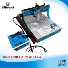 No Tax for Russia LY 6090 3Axis 1 5KW CNC Machinery Wood Router