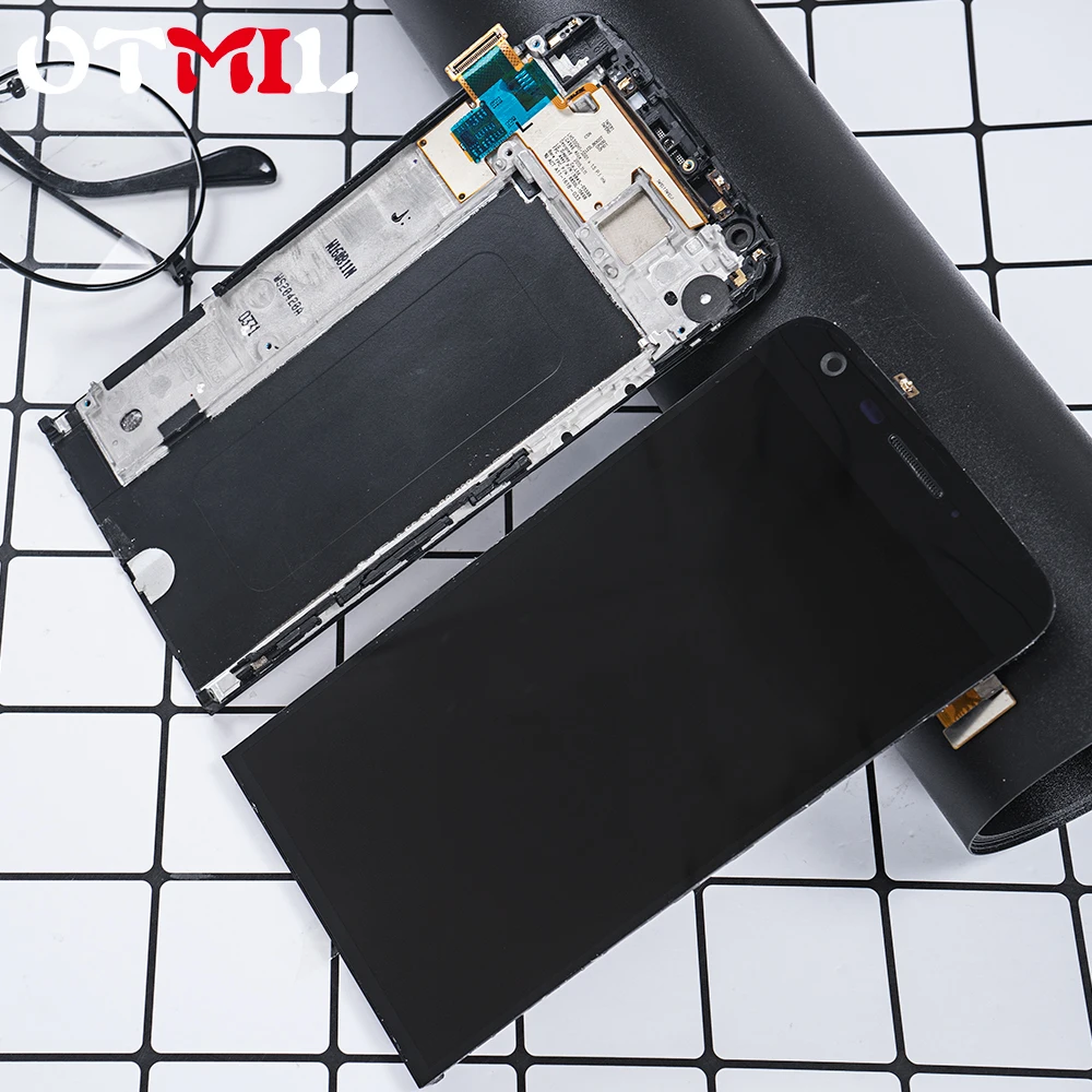 

OTMIL AMOLED 5.3" LCD For LG G5 LCD Display Touch Screen Digitizer Assembly with Frame For LG G5 Display Replacement