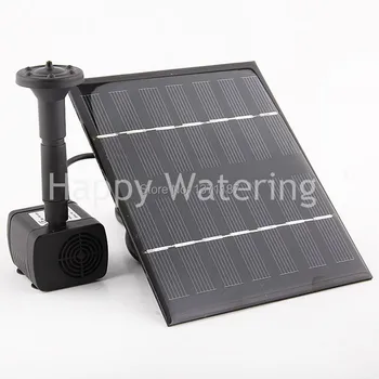 

1.4W Solar Fountain Pump with 200L/H Flow For Water Cycle/Pond Fountain/Rockery Fountain